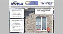 Desktop Screenshot of mapleviewselfstorage.com